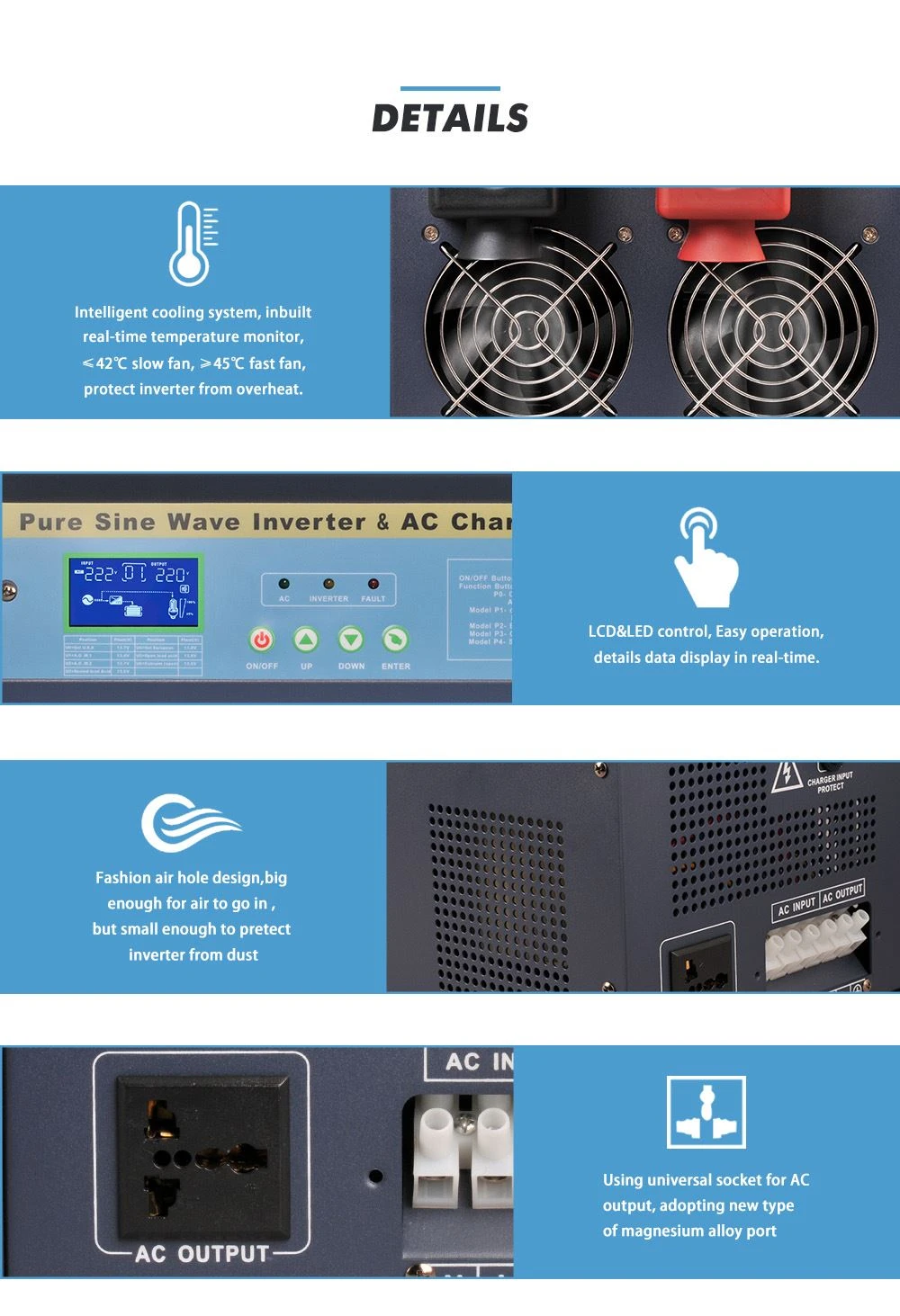1000w off grid solar inverter